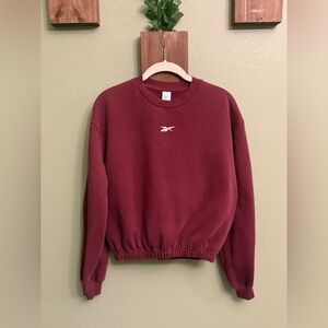 Reebok Burgundy Sweatshirt